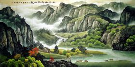 山水风景画