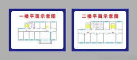 平面示意图