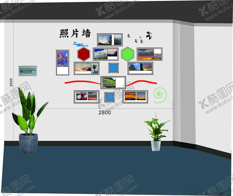 编号：18719002250322091352【酷图网】源文件下载-照片墙