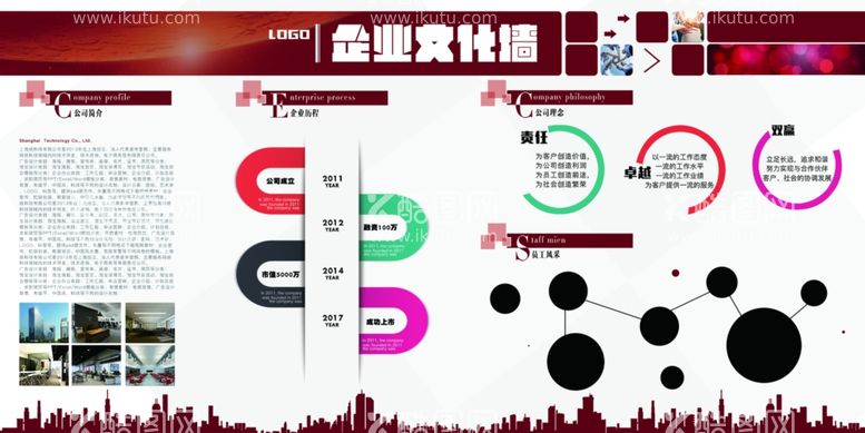 编号：51782912220437326549【酷图网】源文件下载-企业文化墙