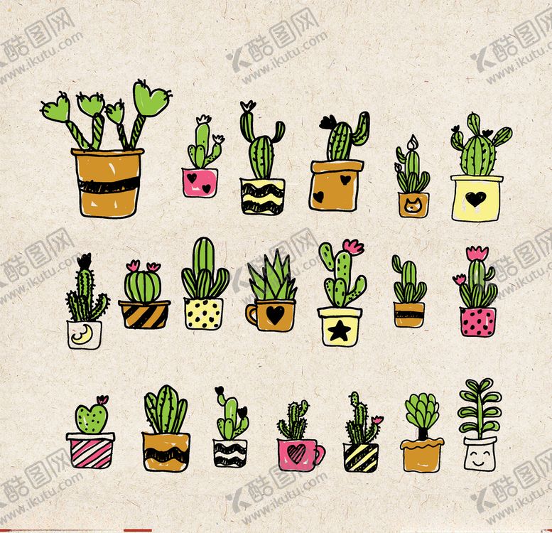 编号：46276409271536462567【酷图网】源文件下载-矢量动物矢量植物插画手绘