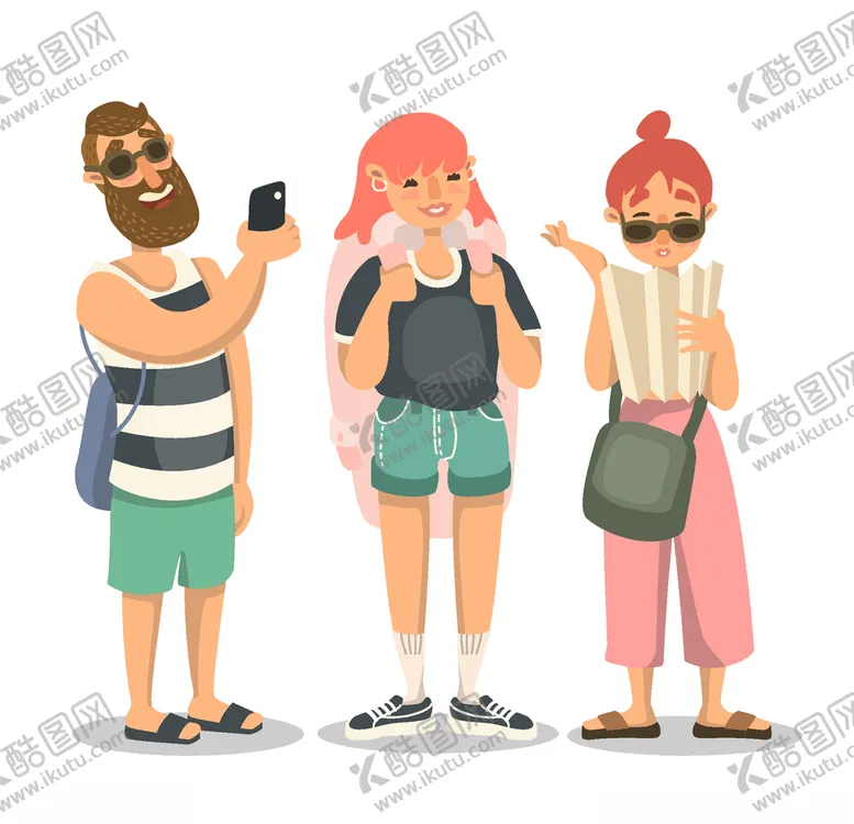 编号：83524806301248411172【酷图网】源文件下载-旅客游客