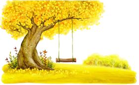 秋天素材季花卉花圈季小清晰