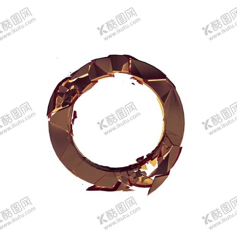 编号：17298010071832075188【酷图网】源文件下载-3D破碎立体字母