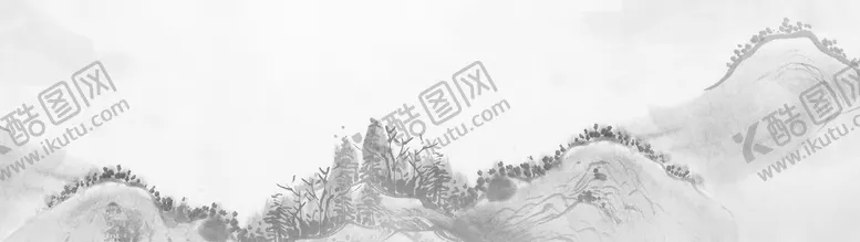 编号：55024003172326192700【酷图网】源文件下载-水墨山水画面中国风海报