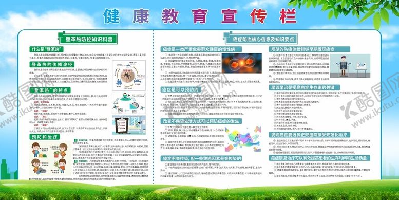 编号：38665209292109003603【酷图网】源文件下载-健康教育宣传栏