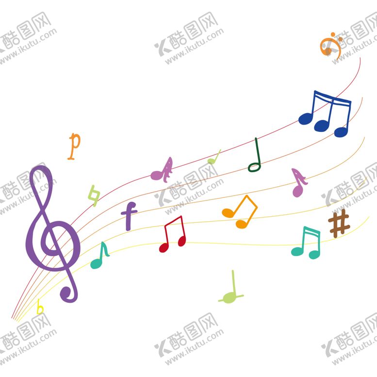 编号：62484405130828367067【酷图网】源文件下载-音符素材