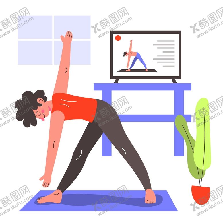 编号：43905709220057207915【酷图网】源文件下载-运动健身人物