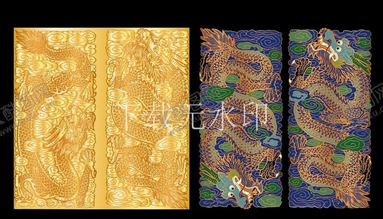 编号：63287207030935133720【酷图网】源文件下载-双龙