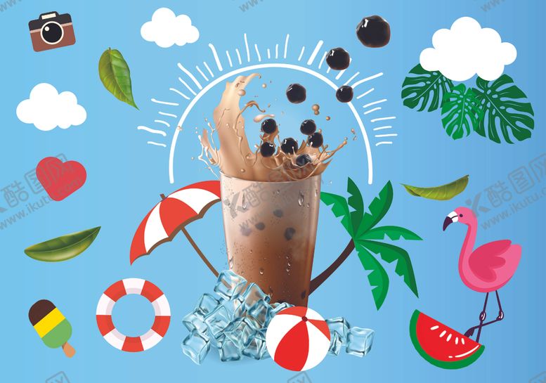 编号：12119810060222457854【酷图网】源文件下载-奶茶