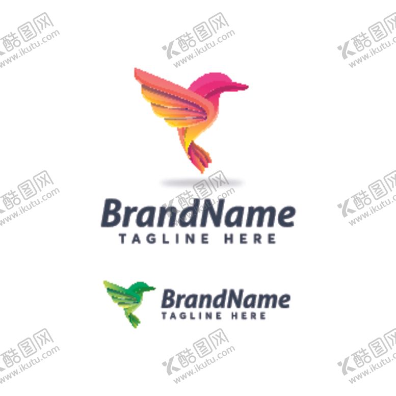 编号：61006707130453227919【酷图网】源文件下载-禽类LOGO标志