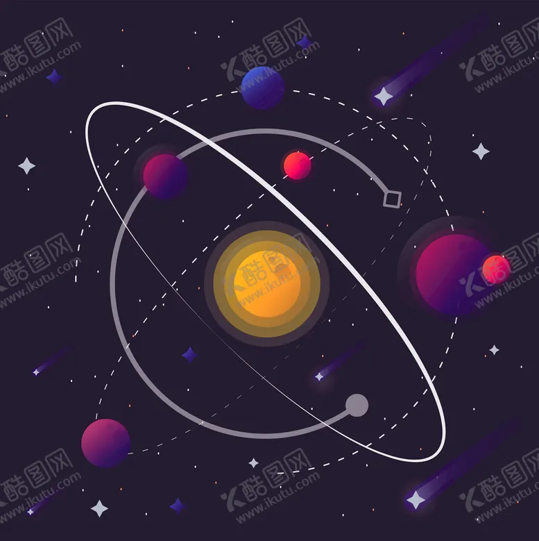 编号：83678110192334462141【酷图网】源文件下载-太空宇航员素材