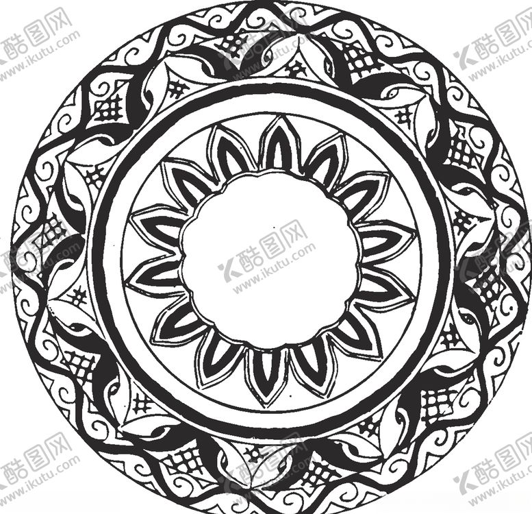 编号：69905409190302112629【酷图网】源文件下载-镂空花图案