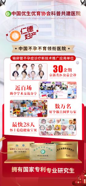 医疗宣传科普优生优育海报