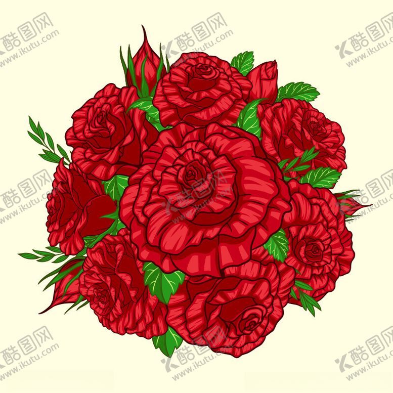 编号：83110301300741552906【酷图网】源文件下载-手绘花卉
