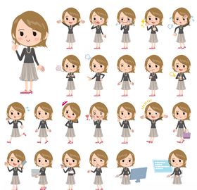 卡通女性