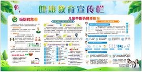 健康饮食宣传栏展示