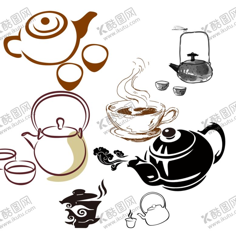 编号：56891507081421129778【酷图网】源文件下载-茶壶