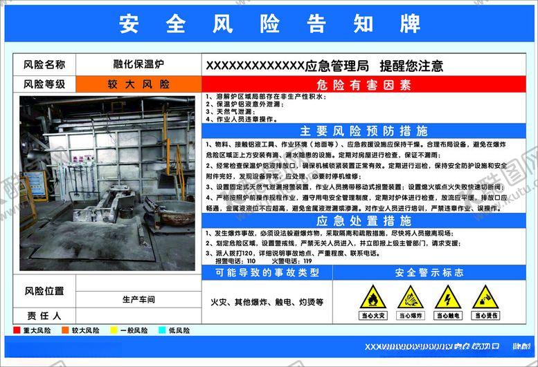 编号：63716812181525428113【酷图网】源文件下载-风险告知卡