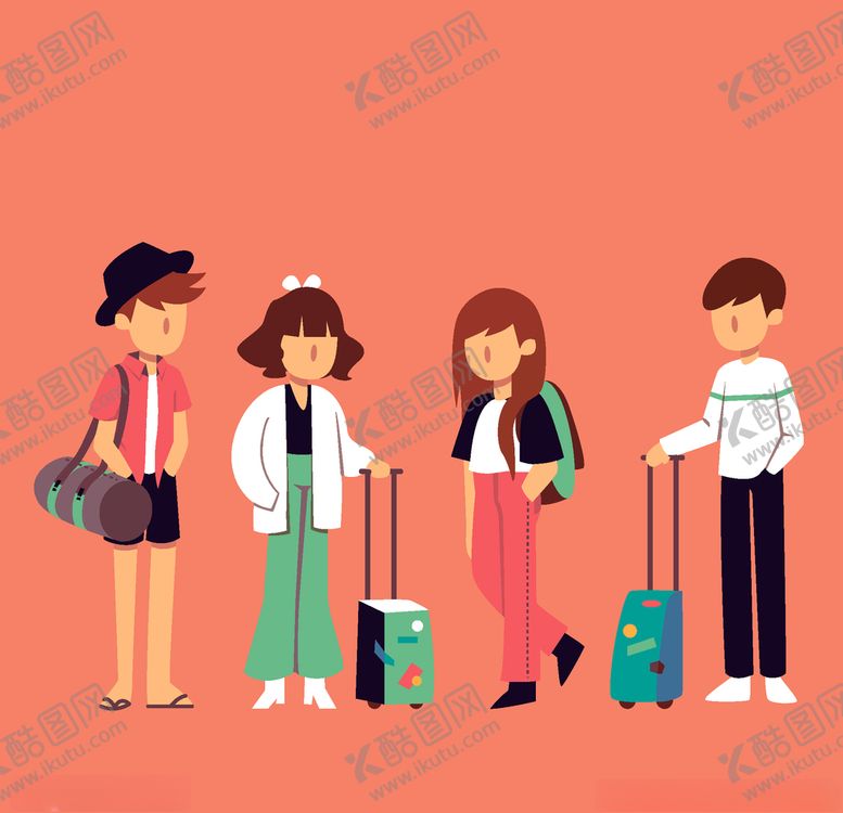 编号：72879809220947414832【酷图网】源文件下载-旅客游客