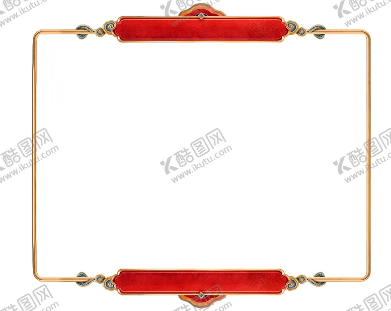 编号：79829305011628403350【酷图网】源文件下载-国潮中式标题边框
