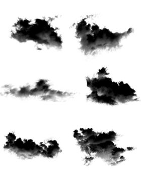云素材云贴纸漂浮对话框