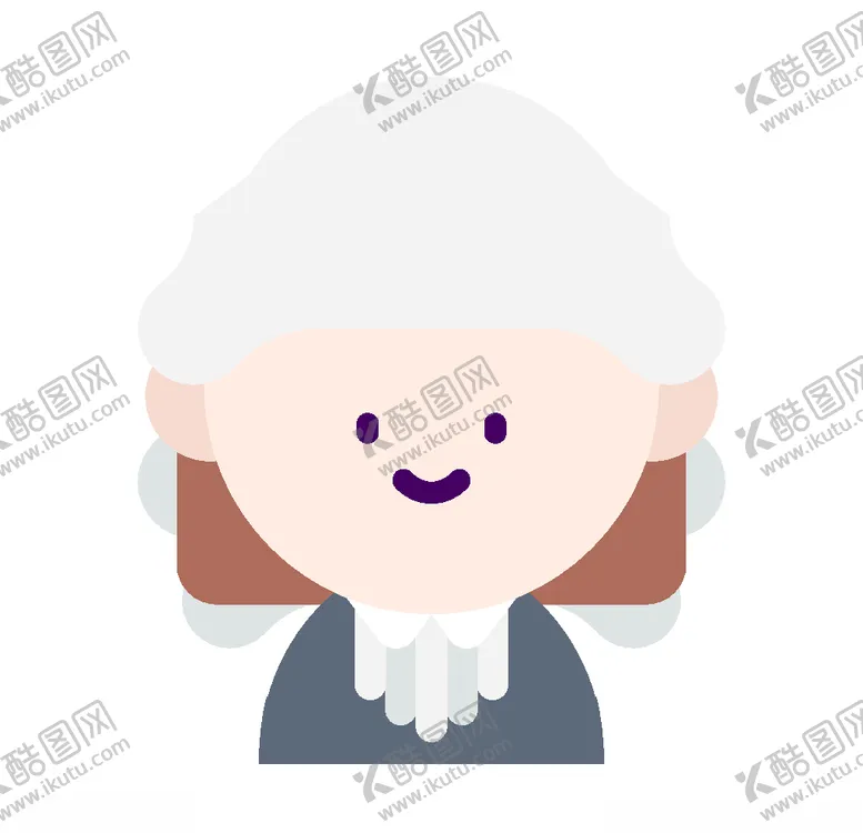 编号：28637404211145152989【酷图网】源文件下载-卡通法官