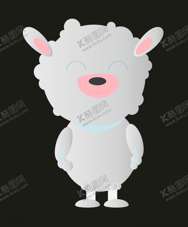编号：61736302070450073169【酷图网】源文件下载-手绘山羊小羊