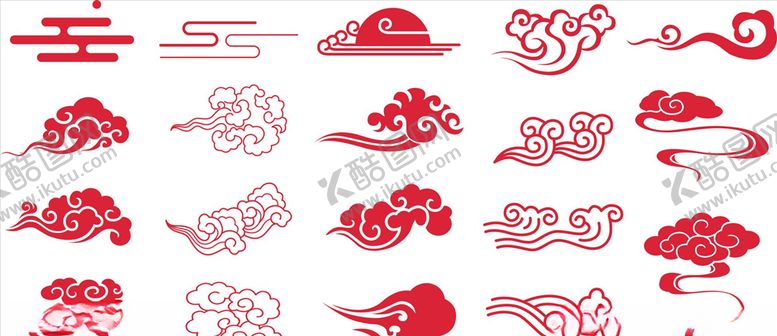 编号：95101709100205238995【酷图网】源文件下载-祥云素材