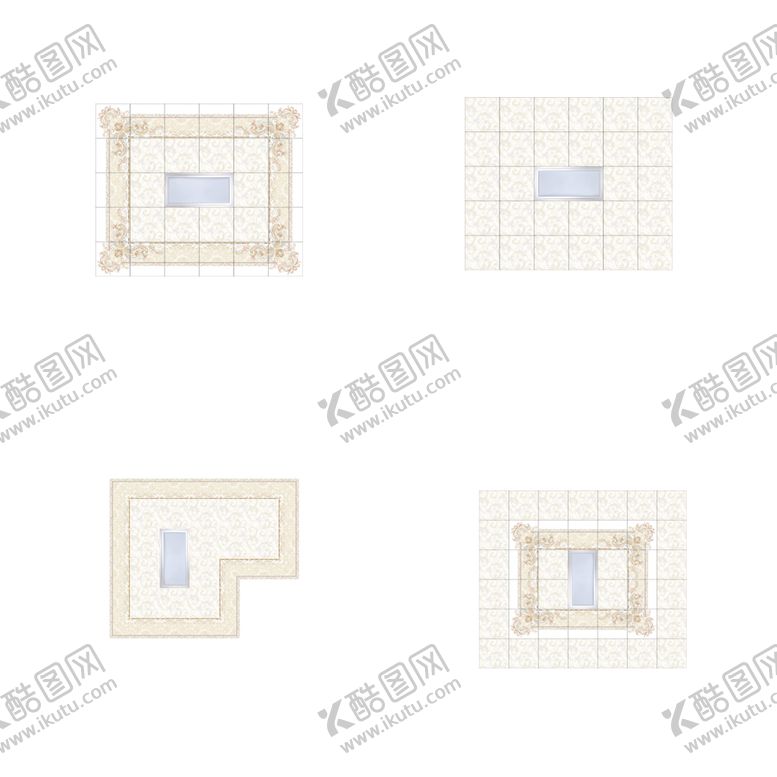 编号：99182810141516567418【酷图网】源文件下载-巴洛克天花吊顶效果图