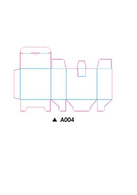 包装盒刀模图
