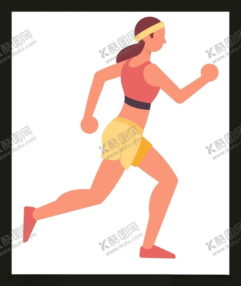 编号：50946902060750339666【酷图网】源文件下载-运动跑步人物