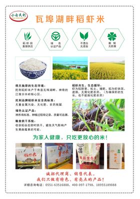 虾稻米单页