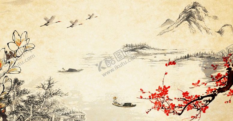 编号：66524804210731558255【酷图网】源文件下载-梅花背景