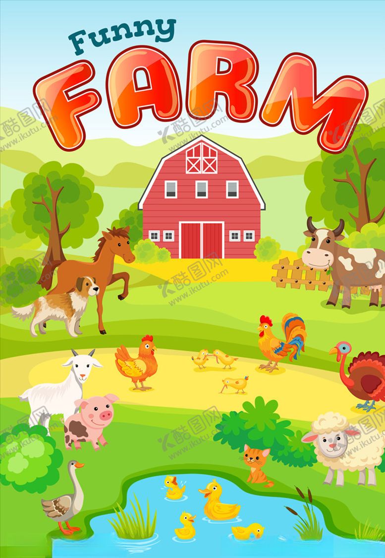 编号：56724710101403403055【酷图网】源文件下载-卡通动物