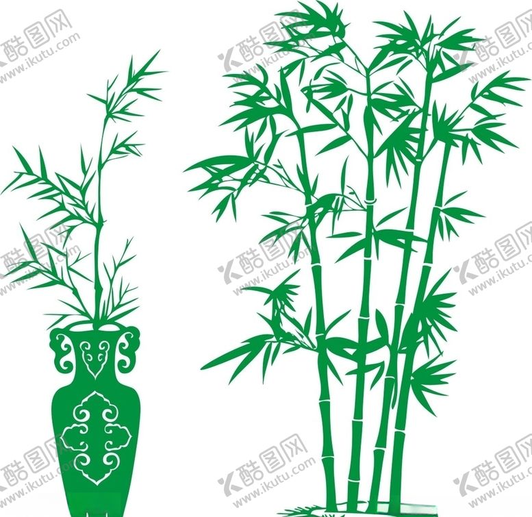 编号：37508907051646027584【酷图网】源文件下载-矢量竹子