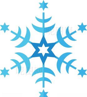 雪花标识LOGO标志