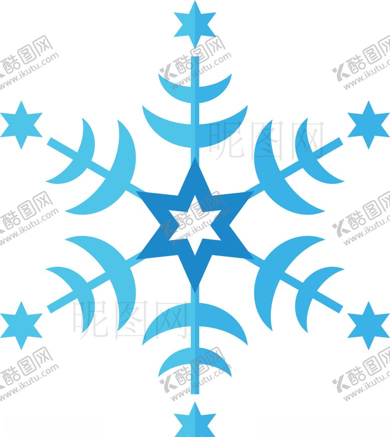 编号：41718909212245515391【酷图网】源文件下载-雪花UI标识标志LOGO