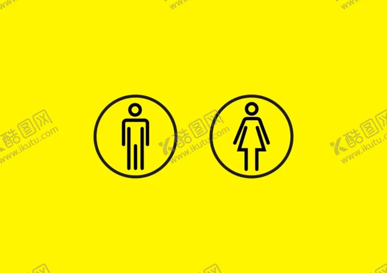 编号：48416710190010361074【酷图网】源文件下载-男女厕所图标