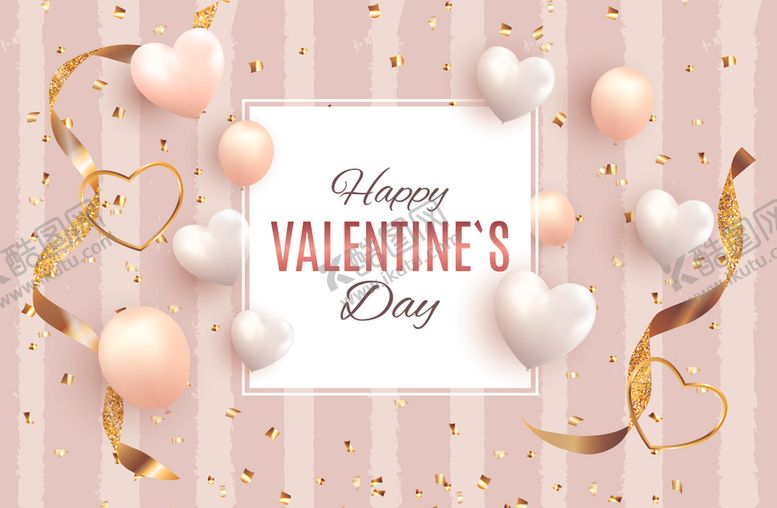 编号：26115610100314125025【酷图网】源文件下载-情人节背景
