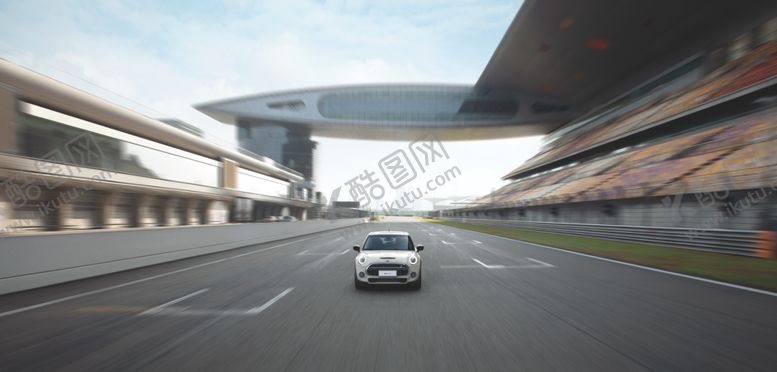 编号：52861609290017318211【酷图网】源文件下载-胡椒白MINI五门版赛道路跑