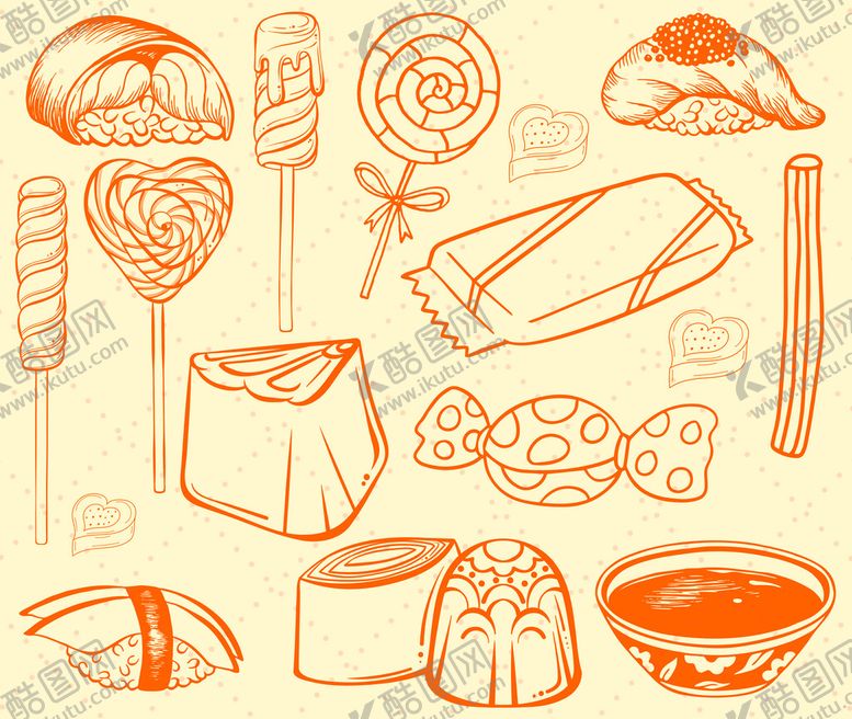 编号：02149710111737332641【酷图网】源文件下载-美食元素