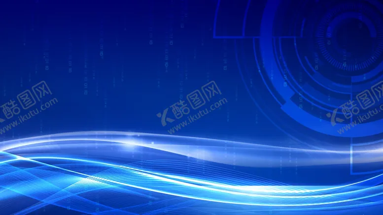 编号：91533402152356192457【酷图网】源文件下载-蓝色科技背景