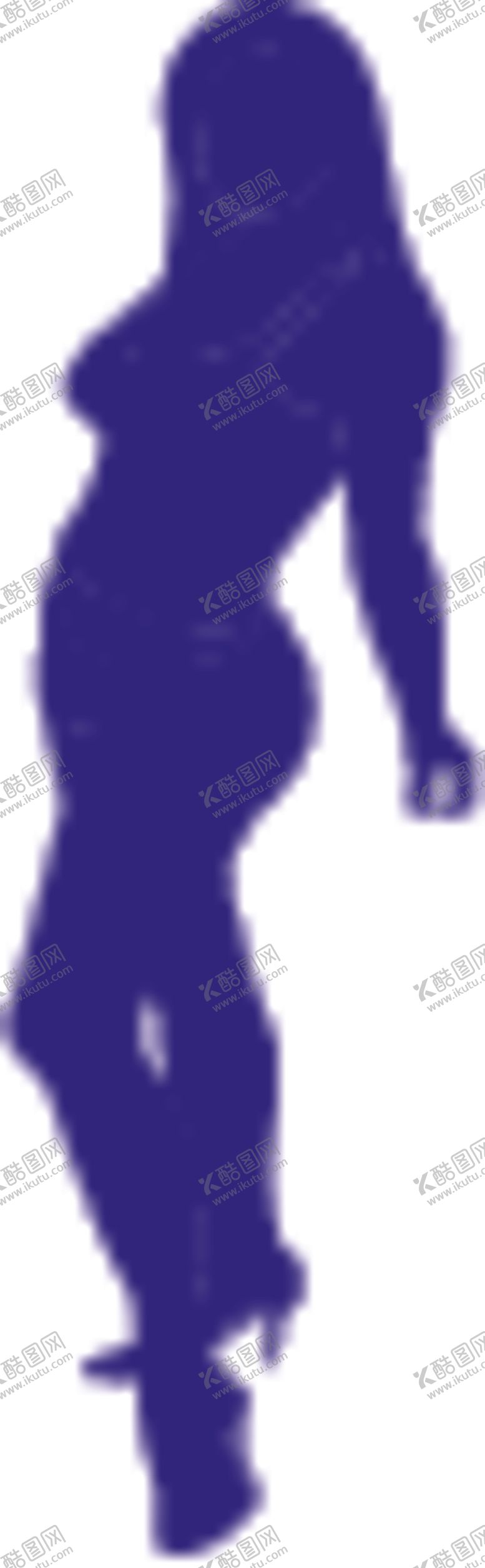 编号：45502206180810051431【酷图网】源文件下载-时尚美女剪影