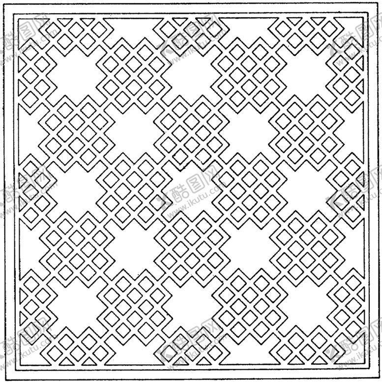 编号：77289205131504011715【酷图网】源文件下载-镂空花图案
