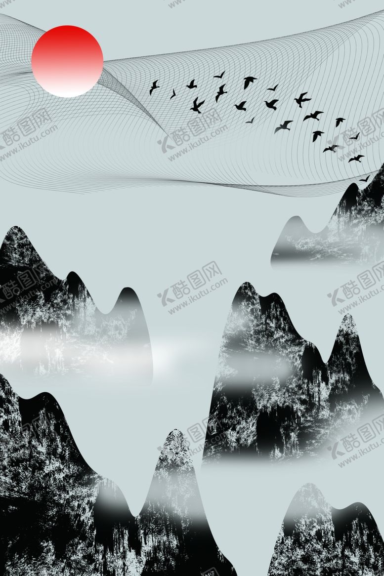 编号：29743009231128437908【酷图网】源文件下载-中国风装饰画