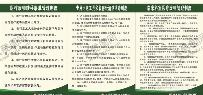 编号：55516310230629332733【酷图网】源文件下载-医疗废物制度