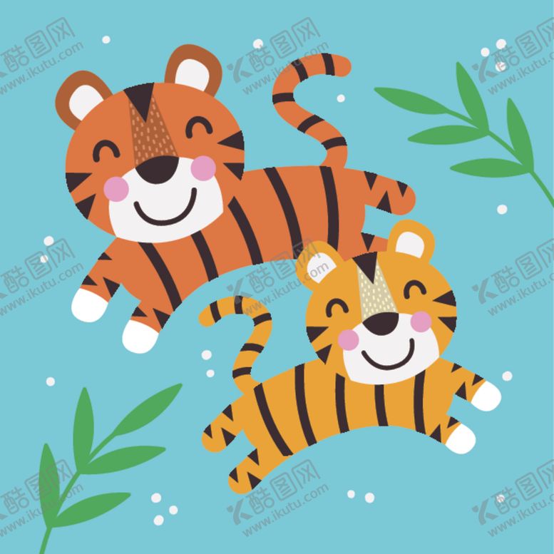 编号：32672010281432567457【酷图网】源文件下载-卡通老虎
