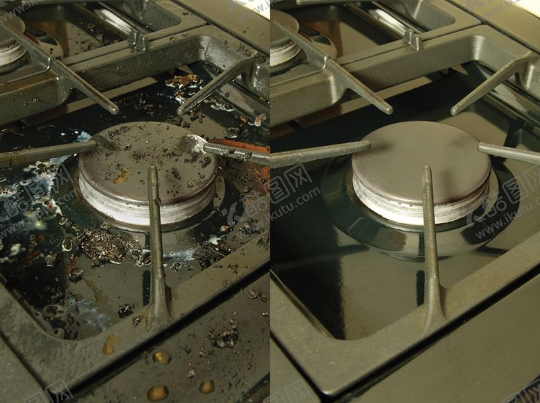 编号：25113110290339014939【酷图网】源文件下载-灶台清洁对比