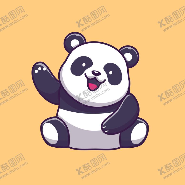 编号：42586710060016125710【酷图网】源文件下载-卡通熊猫